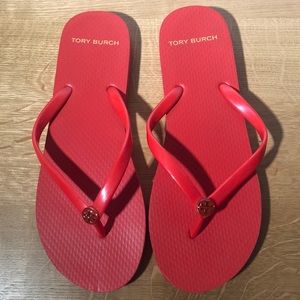 Like New-Tory Burch Flip Flops